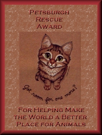 Petsburgh Rescue Award